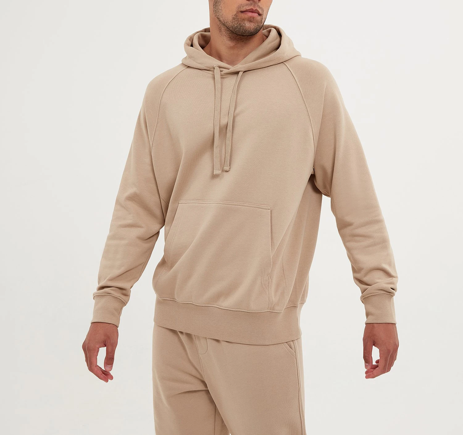 Изготовленный на заказ больших размеров свободного покроя мужская верхняя одежда с капюшоном, с нашивкой в виде логотипа для мужчин пуловер 100% толстовки и свитеры из органического хлопка с заниженной линией плеч мешковатые длинная толстовка