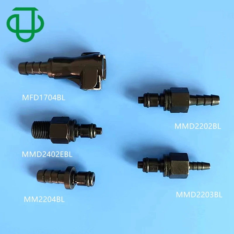 Water Quick Connect Hose Coupling Shut Off Open Flow Panel Mount Bulkhead Quick Coupler Pipe Fitting CPC Quick Connector