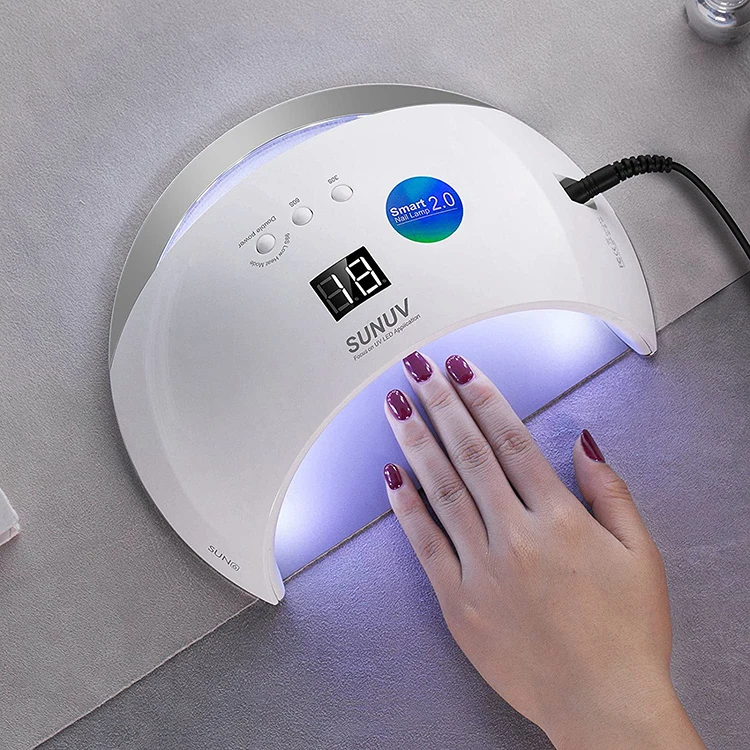 48w 21Pcs LED Cordless Sun 6 UV LED Gel Dryer Nail Lamp for Salon Manicure