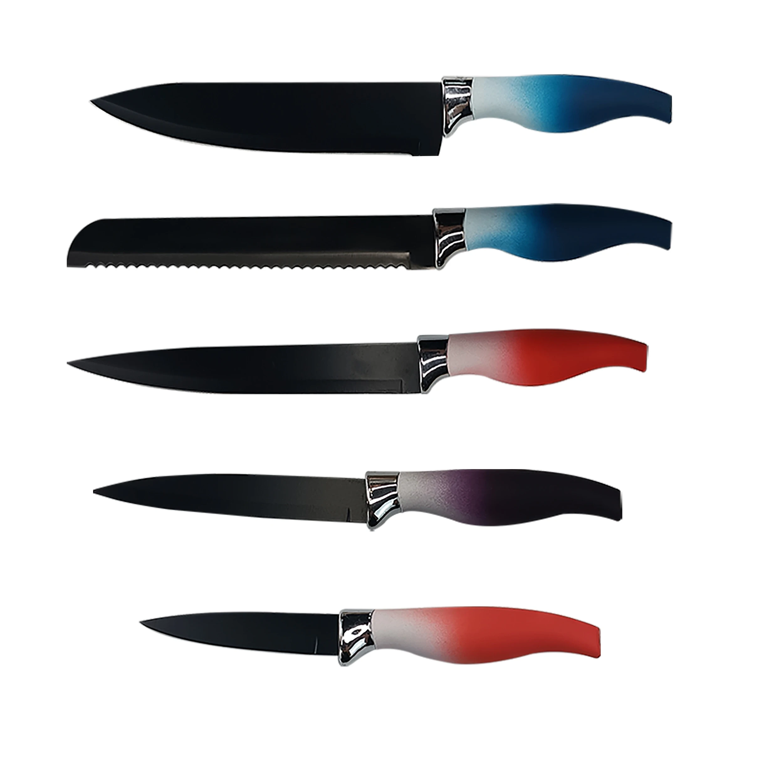 New Arrival Sharp Kitchen Knife Meat Cleaver High Carbon Steel Professional Chef Knife set