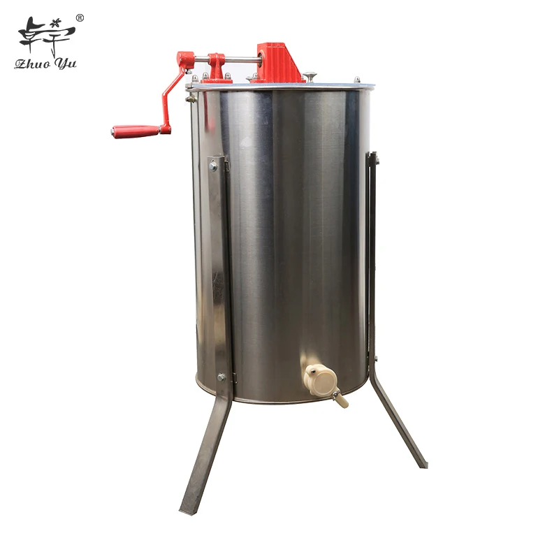 New Arrival 2 3 4 6 8 Manual Bee Honey Extractor for Beekeepers Provided 1 YEAR Online Support Retail Farms Ordinary Product