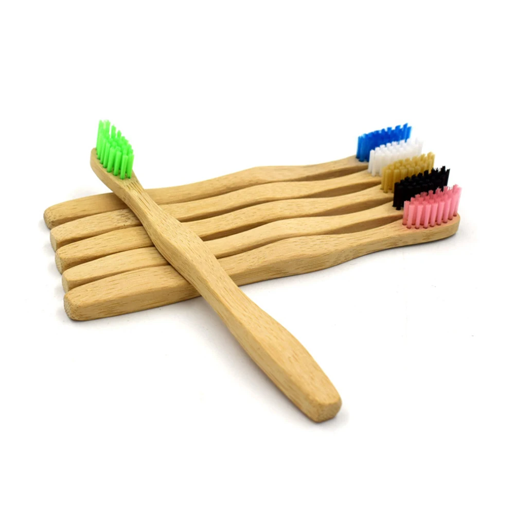 Kids Toothbrush Soft Bristle Wooden Tooth Brush Eco-friendly Bamboo Toothbrush
