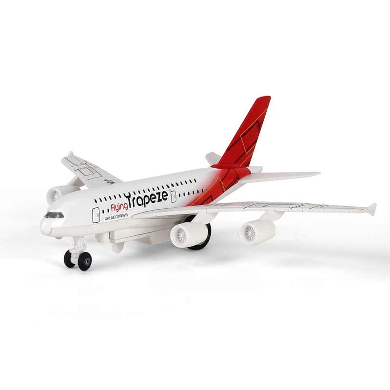 Factory  good price toys airplane diecast plane model with light and sound