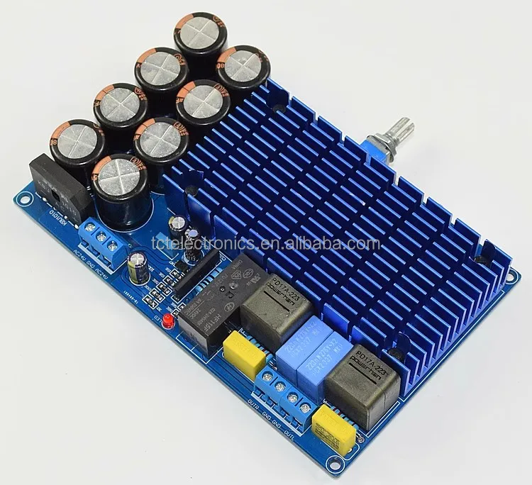 Stereo TDA8954TH Dual Chip 2x420W XH-M252 Super High Power Digital Amplifier Module AC 24V Digital Power Amplifier Board