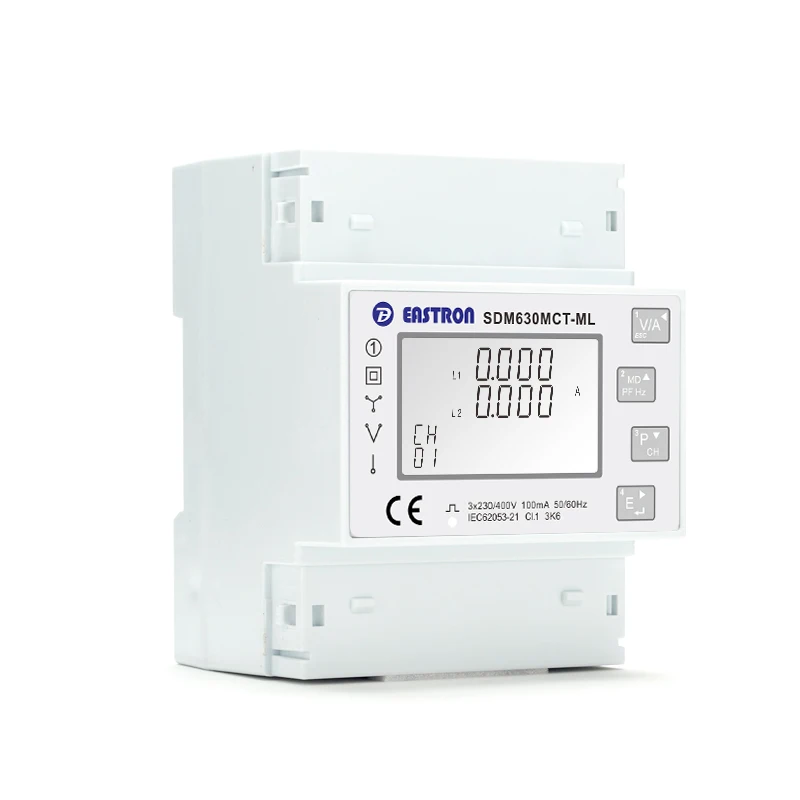 SDM630MCT-ML-TCP Ethernet Network SCADA Reading Smart Meter
