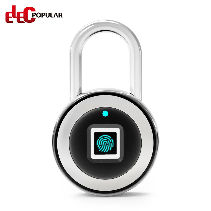 Elecpopular EP-P2  Fingerprint Lock Keyless Waterproof Anti-Theft Smart Lock Fingerprint Padlock