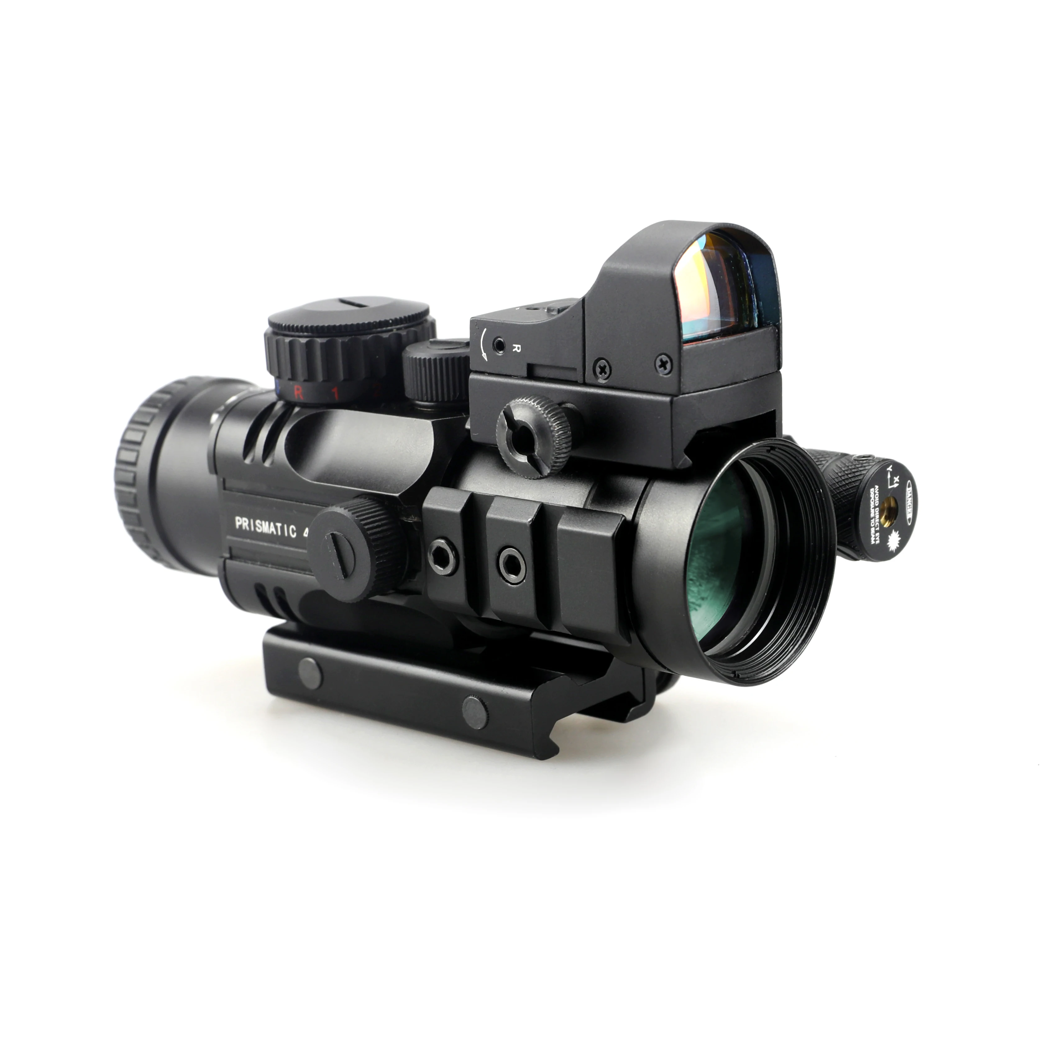 Предвиденный OEM оптический прицел 4x32 RGB с подсветкой мини-красной зеленой точкой и лазерной Комбинационной серией