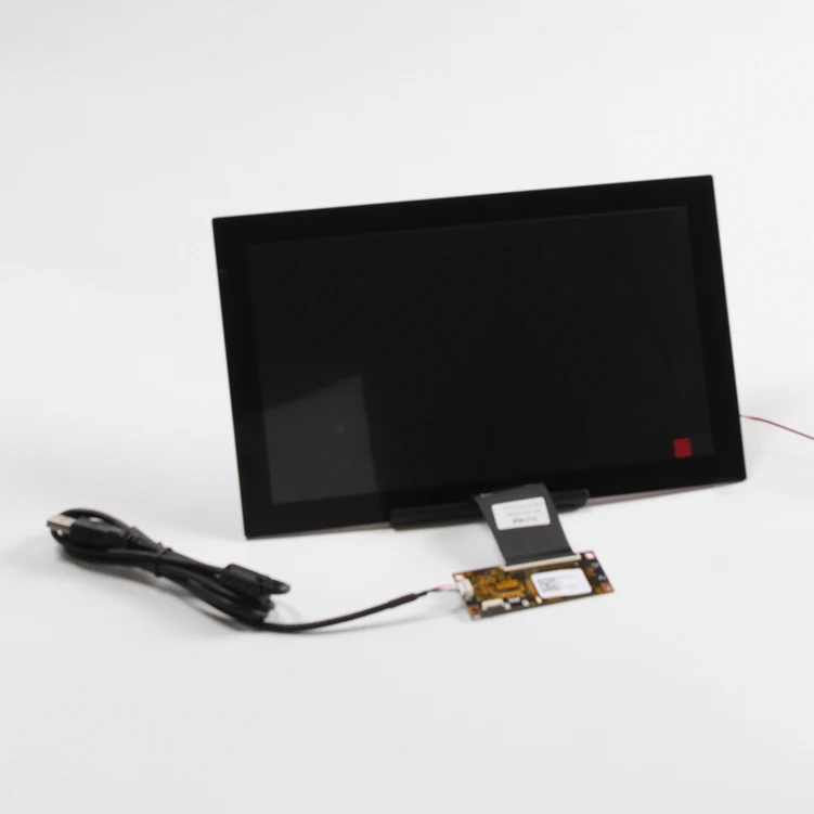 Factory OEM ODM Open Mounted Metal Monitor 10.1 inch with Resistive Touch screen HD-MI VGA for industrial