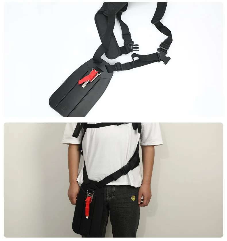 popular harness brush cutter and grass trimmer accessories padded double shoulder belt professional harness strap