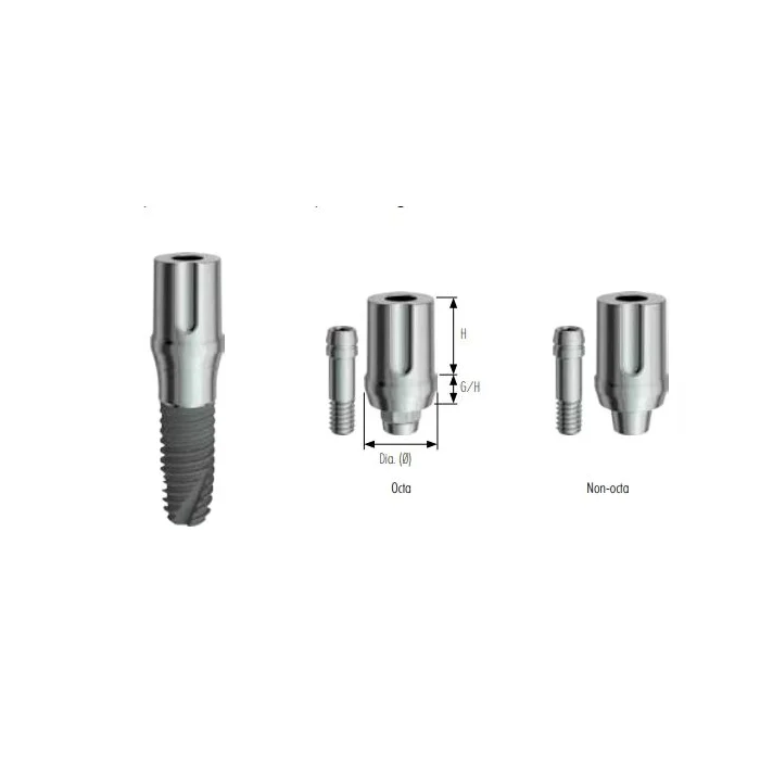 Dental Implant Factory Price Bone Level Implant System Healing Abutment
