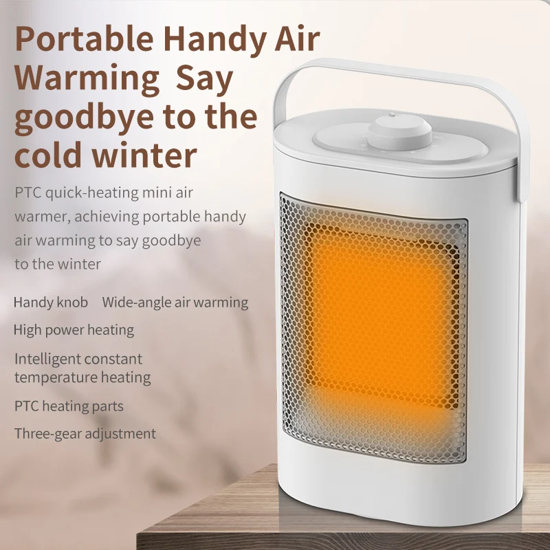 Factory Price Winter Warm 900w Instant Home Room Heater Infrared Adjust Electric PTC Heater Electric Heaters