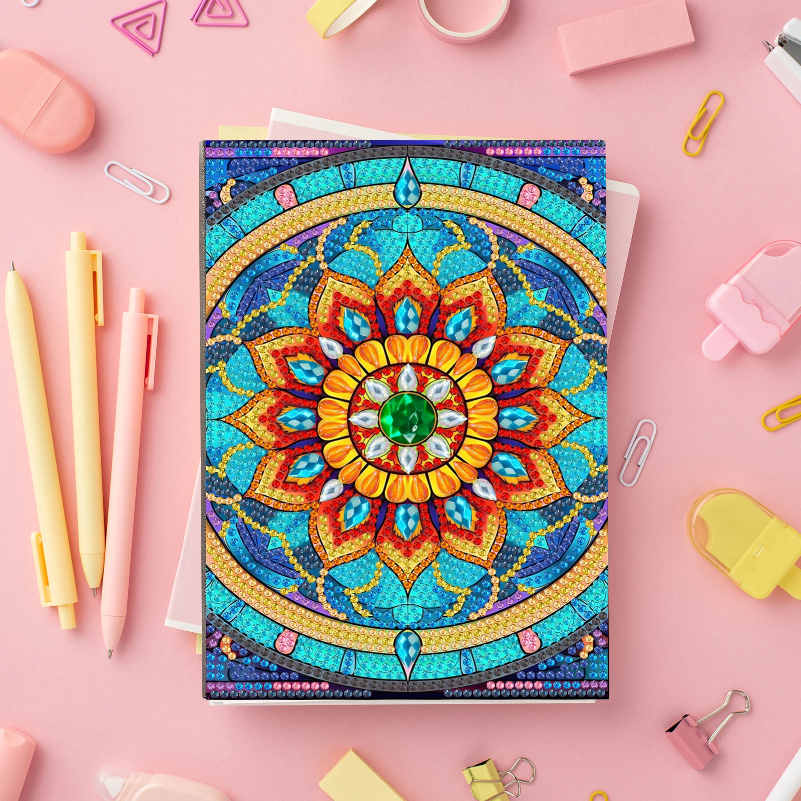 DIY Diamond Painting Notebook  Creative Notepad Stationery A5 Book Manufacturers Direct Wholesale