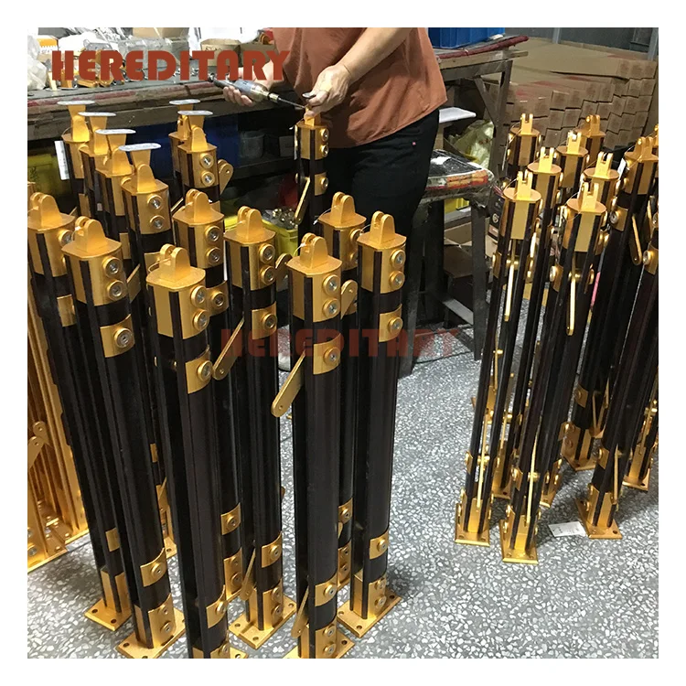 High quality polished stainless steel stair railing mirrored luxury glass railing