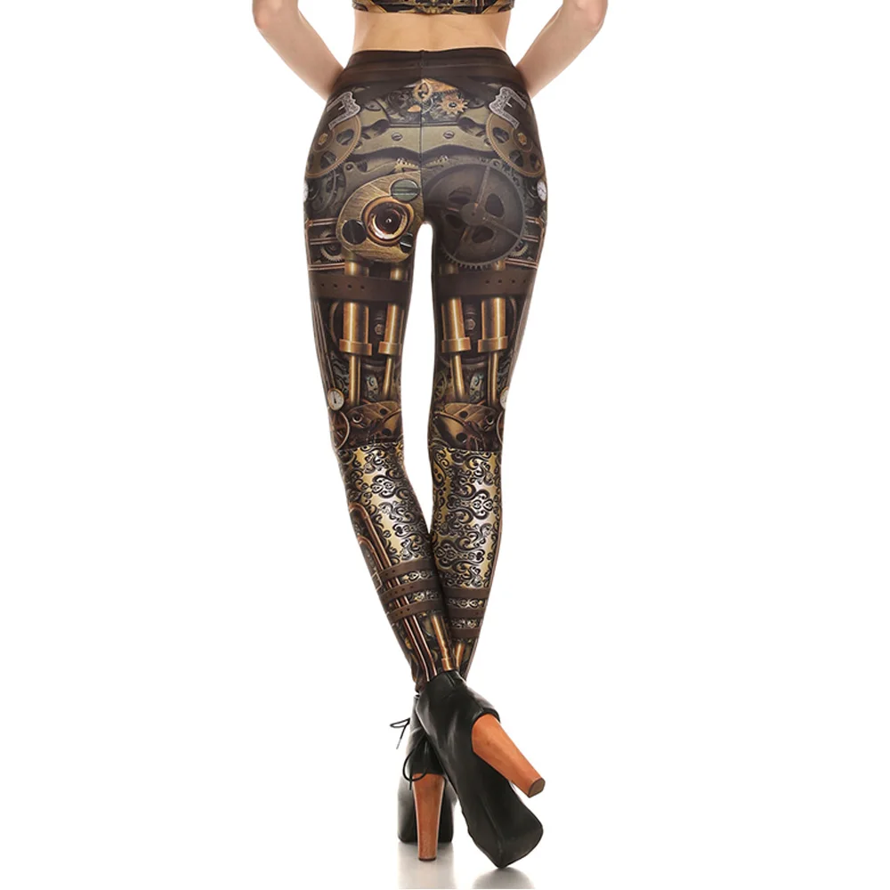 1pcs MOQ  Stretchy women leggings custom tights for girls popular ladies digital print pants