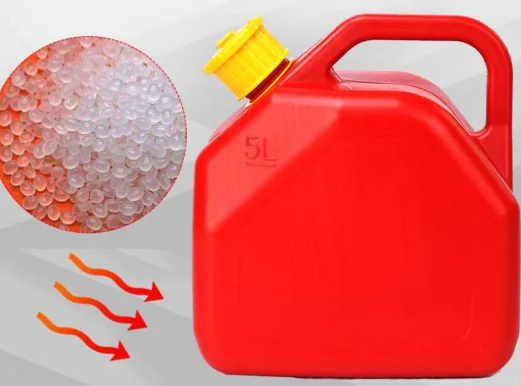 HDPE 5L Plastic Gasoline Jerry Can Portable Fuel Tank Red Gasoline Container Plastic Supplier Oil Storage Plastic Gallon Barrel