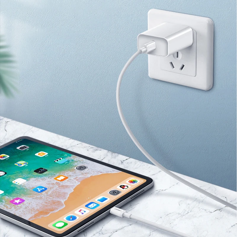  Сетевое зарядное устройство PD для iPhone 12 Mini max pro супер мини адаптер быстрой зарядки 20