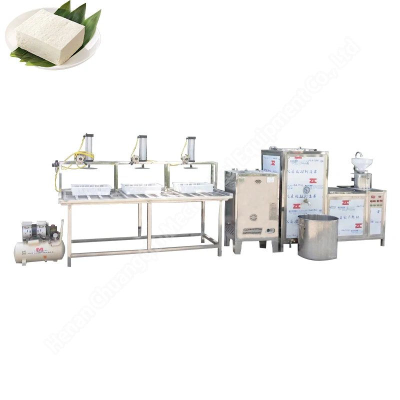 Gas Commercial Soymilk Tofu Machine Supplier Tofu Automatic Machine Pasteurizer Machine