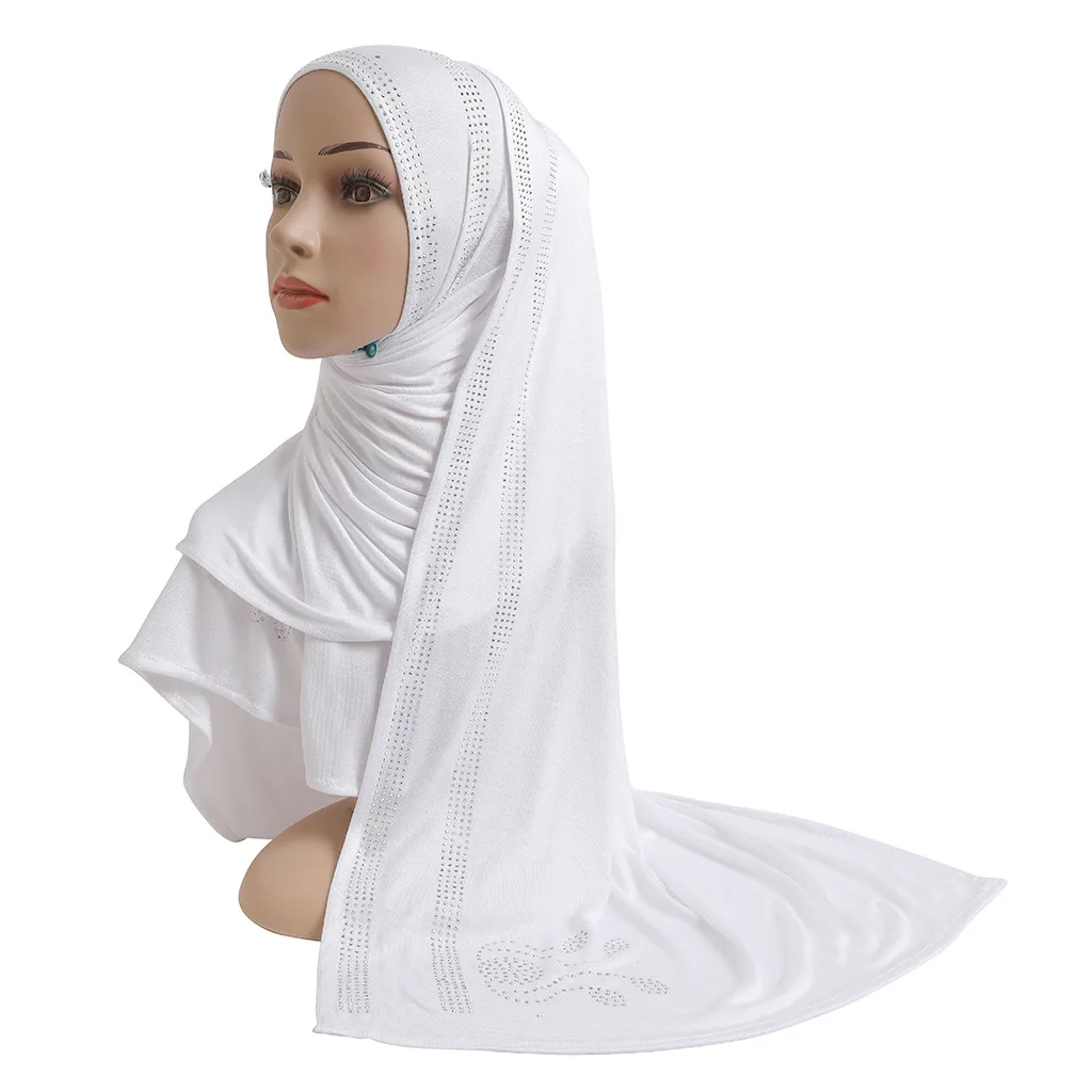Chiffon Scarf Hijabs Women Scarves Shawls Viscose Muslim Under Scarf Women Turban