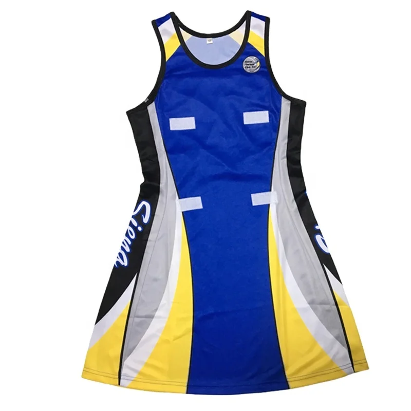 Hight quality custom made girls netball bodysuit