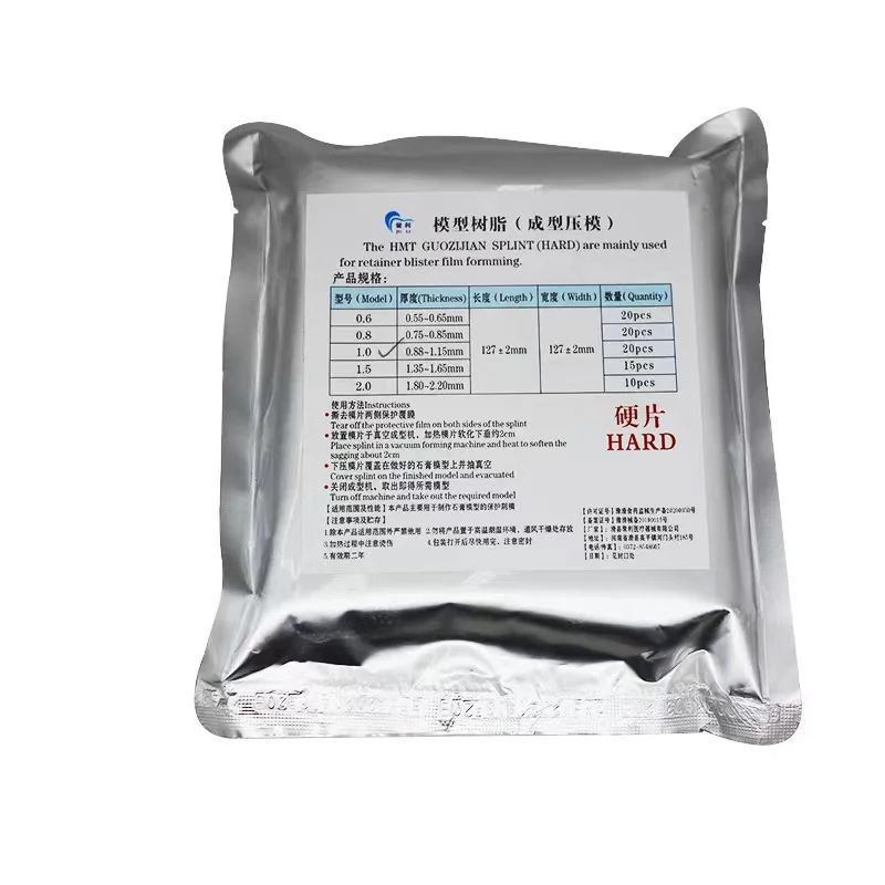 Food Level Hard Soft Dental Pvc Vacuum Forming Sheets Abs Plastic Teeth Clear Cutter Aligner Sheets