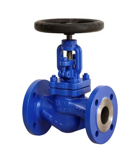 DIN Standard casting steel globe valve PN16 for steam system