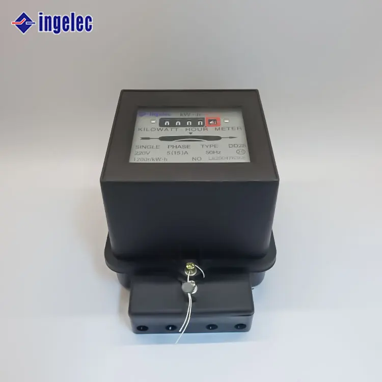 Ingelec Household Electricity Single Phase 10A 220V Electric Meter Electronic Single Phase Electricity Meter