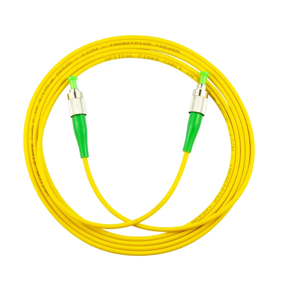 Wholesale OEM Fiber Optic Patch Cord SC APC Aqua