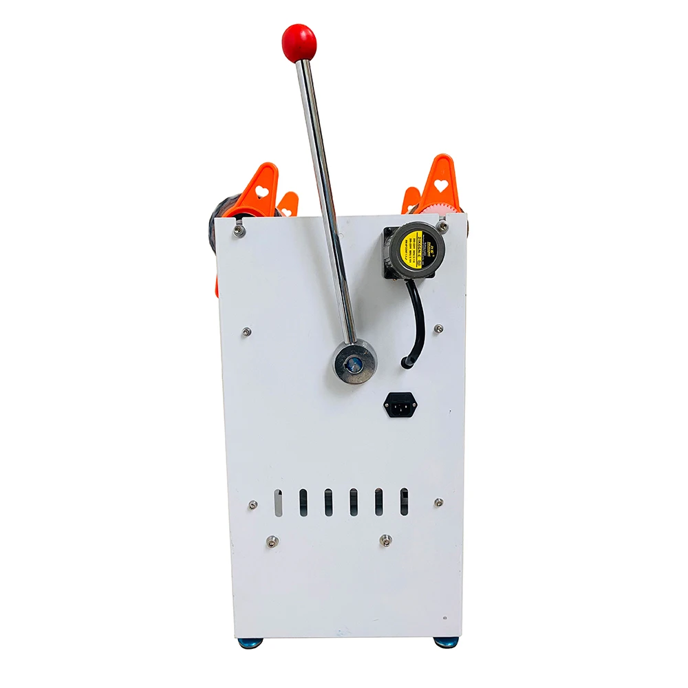 Manual Press Food Table Plastic Tray Bowl Container Plate Sealer For Meat Fast Food Vegetable