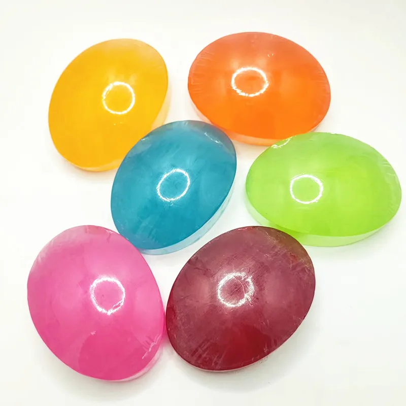 OEM variety of Pure fruit extraction  essential oil soaps face jelly fruit  bathing  soap