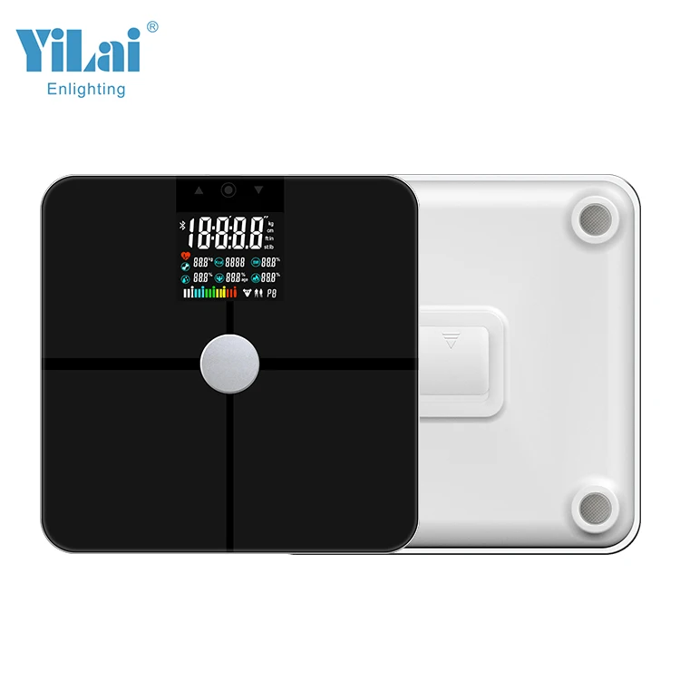 Лидер продаж, цифровые напольные электронные умные весы для измерения индекса жира в ванной комнате