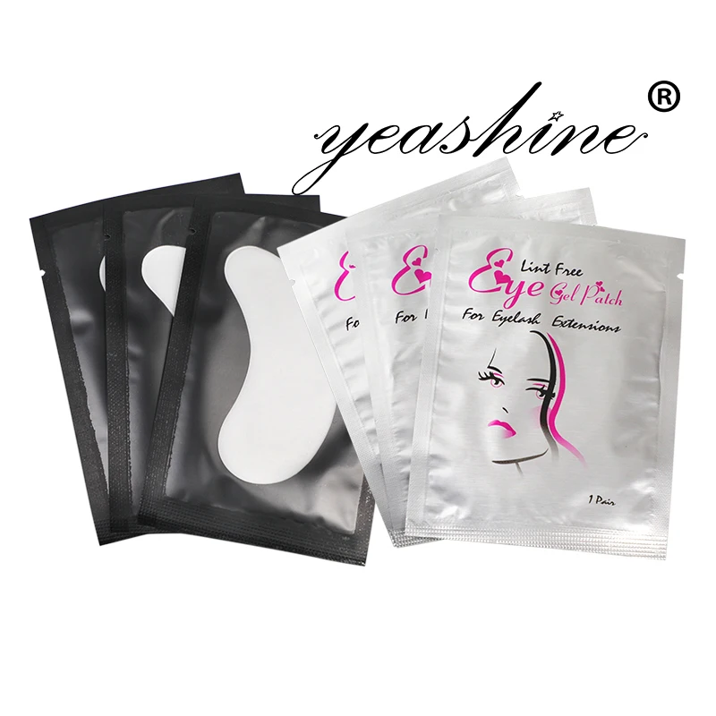 Lint Free Under Eyepad Bag Put Eyelash Private Label Pad Silicone Gel Own Brand Lash Eyepatch Patch For The Eye