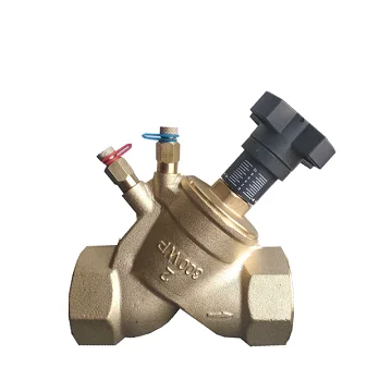 Water Pressure Reducing Valve Manual Static Thread Balancing Valve