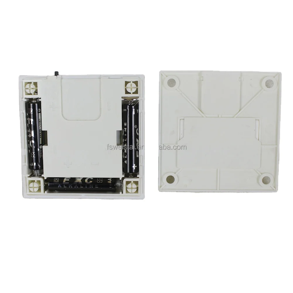 СВЕТОДИОДНЫЙ Ночник из АБС-пластика с белым небольшим пассивным инфракрасным датчиком и питанием от батарейки