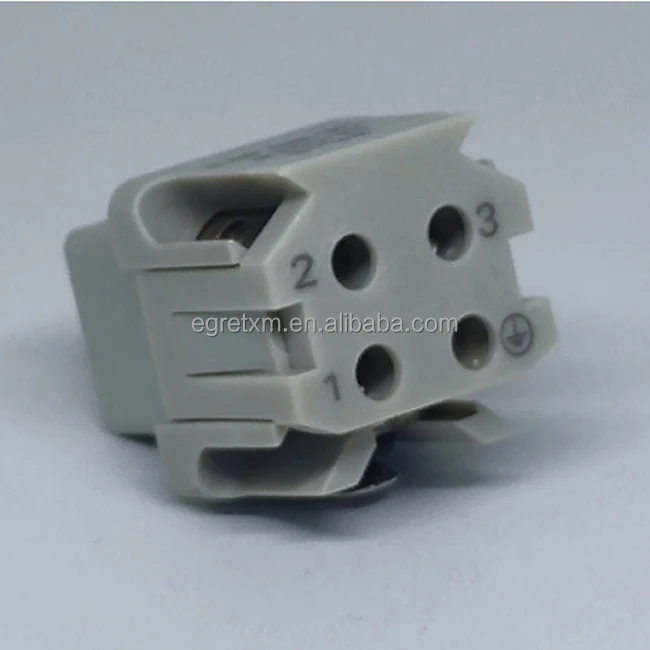 10 amperes 3pin + PE same as Harting Heavy Duty Connector