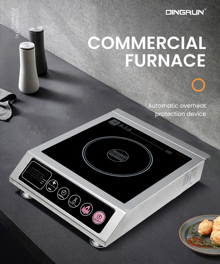 Factory Hot Sale Commercial 3000W Electric Induction Cooker High Power Induction Stove