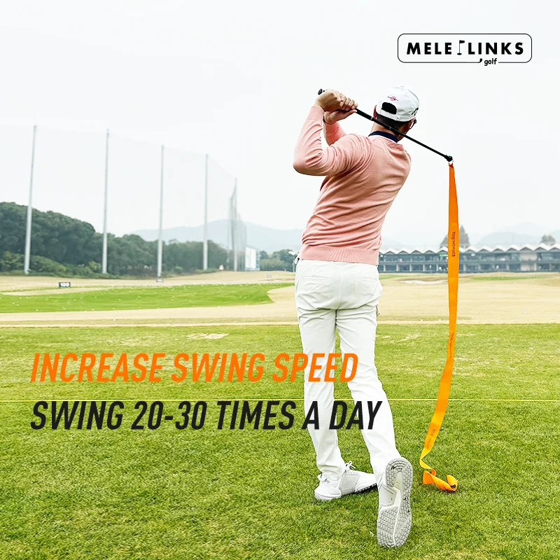 Golfs Retractable Ribbon Swing Stick Sound Practice Increase Swing Speed Training Club Practice Tool Golfs Accessories
