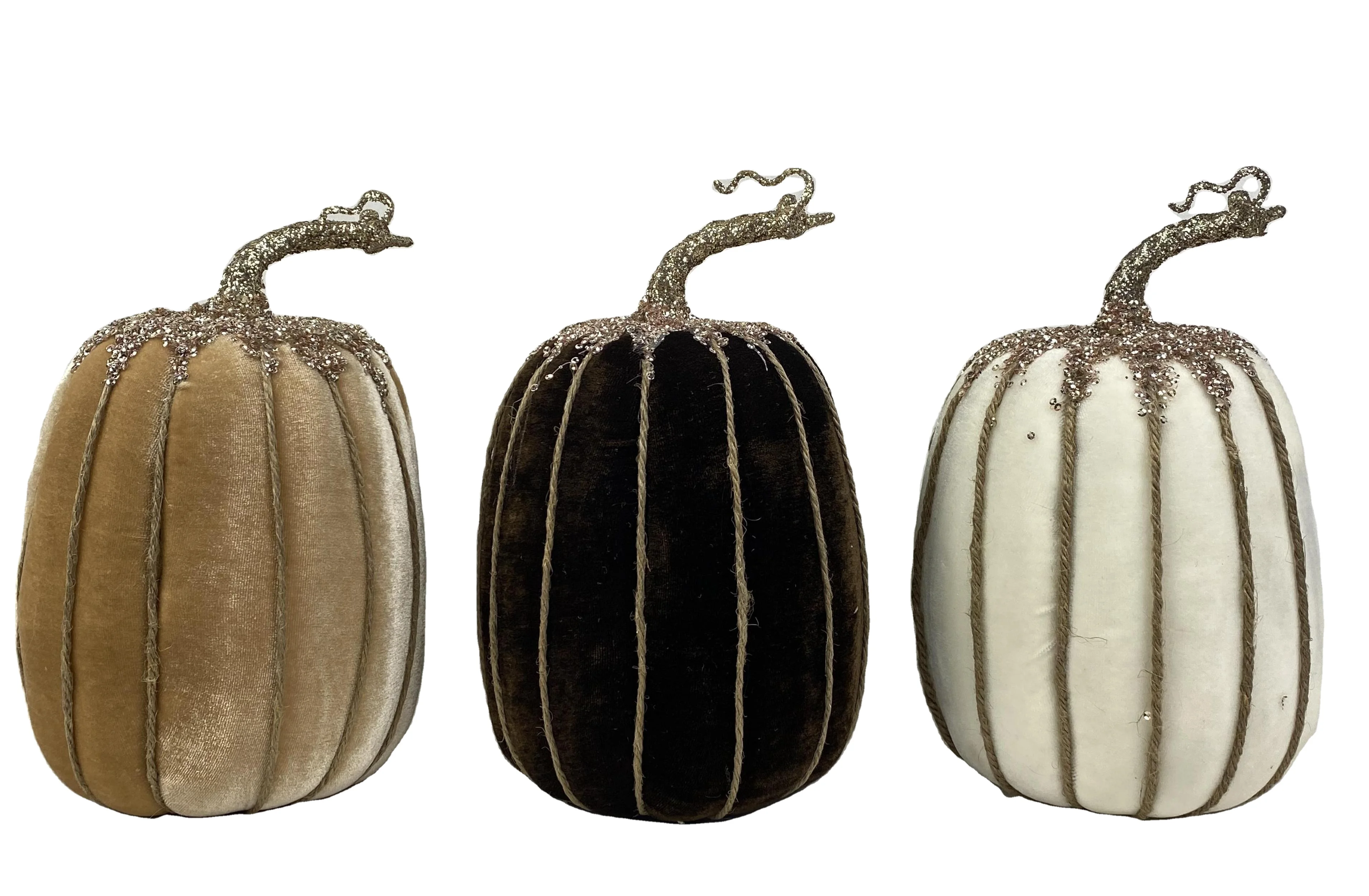 Wholesale Price Home Indoor Halloween Decor Resin White Pumpkin Ornaments