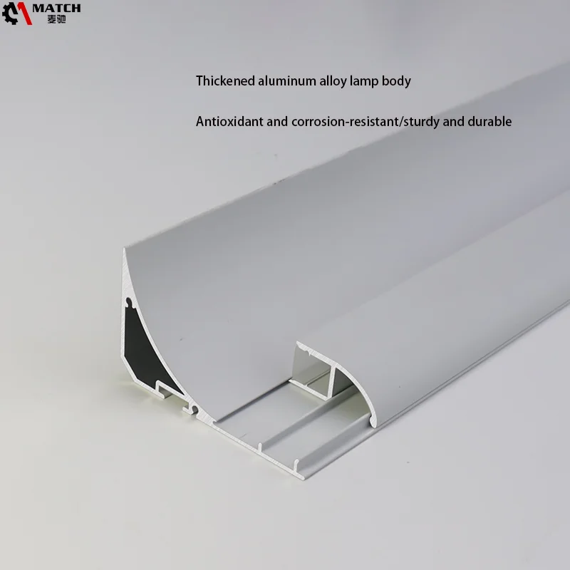 LED Strip Channels for architectural lighting design  used for recessed linear lighting, lighting between tiles