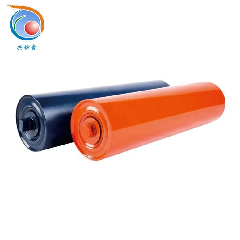 industrial conveyor rollers rubber belt steel gravity carrying roller