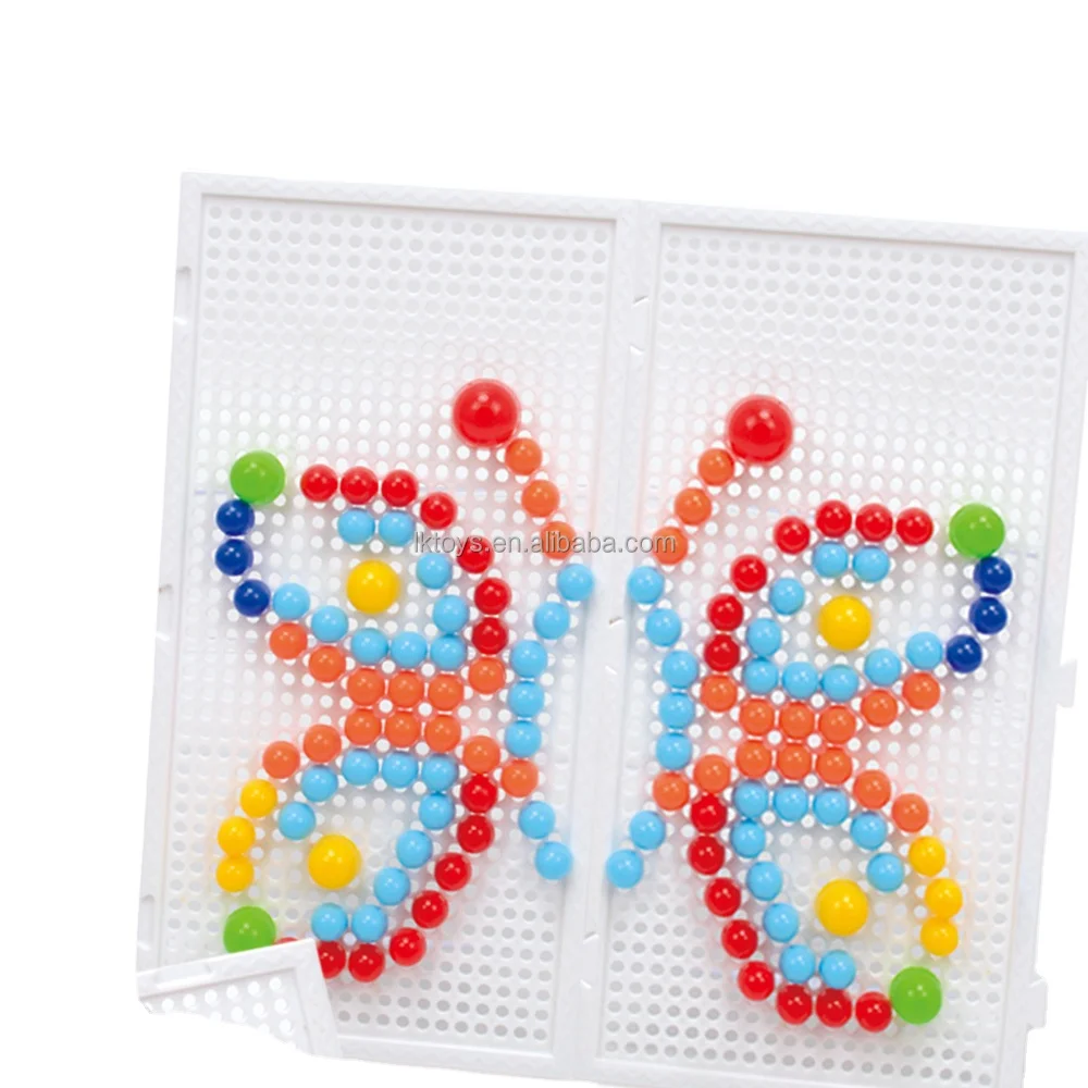 Удачные игрушки новые Классическая креативная художественная детская головоломка пазл грибы для ногтей девочек и мальчиков