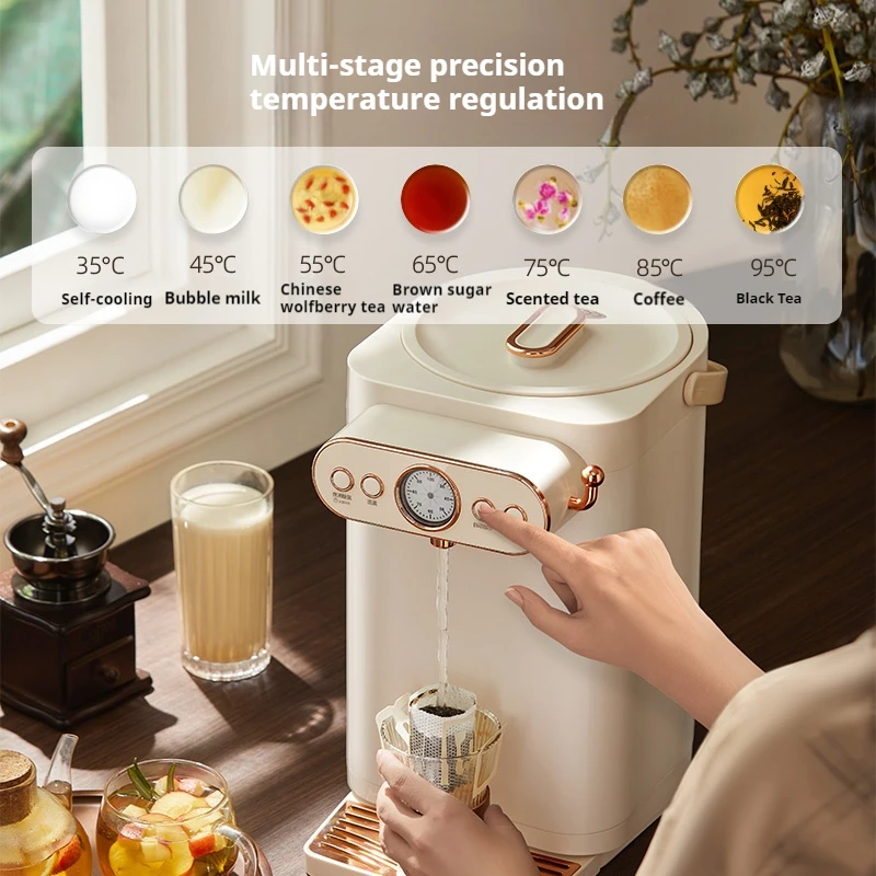 KELAITE Custom 5L Large Capacity Child Safety Lock And Re-boiling Function Kitchen Home Appliances Electric Therms Pot