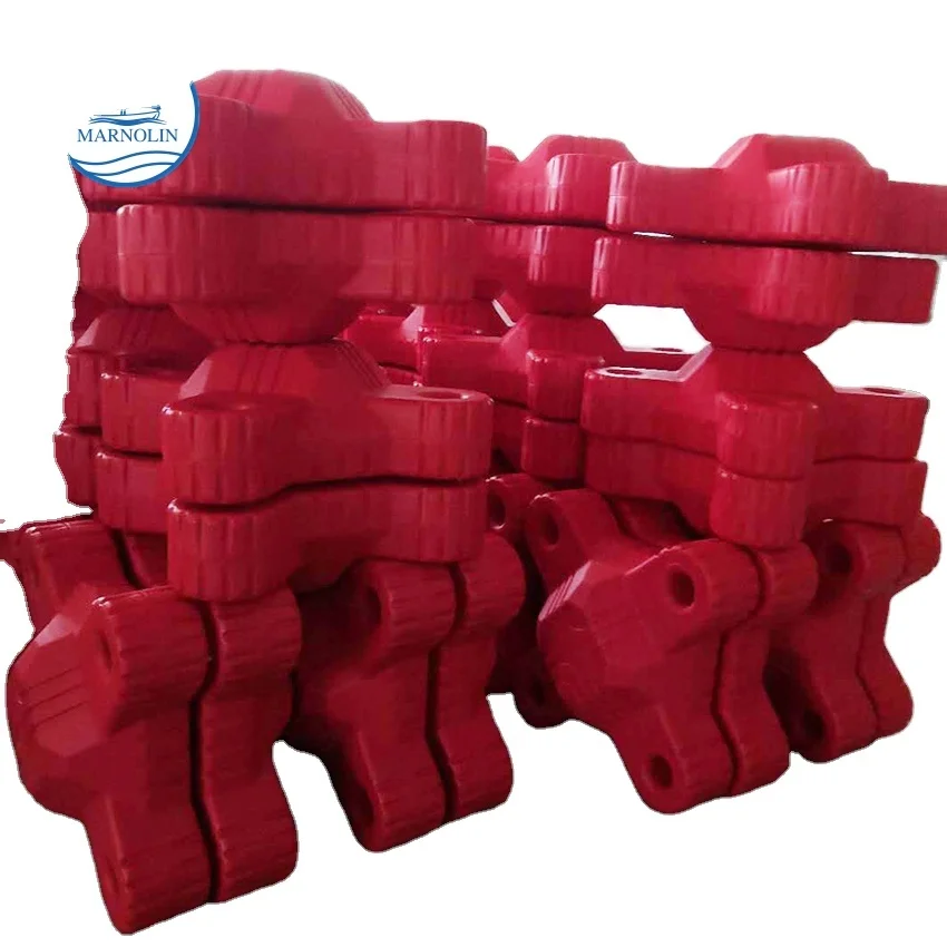 Plastic floating sea water barrier wave breakwater breaker