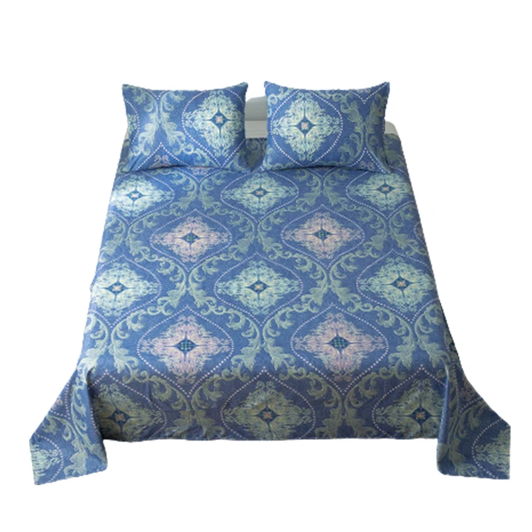 Оптовая продажа низкая цена Индивидуальный бренд удобные простыни из полиэстера для гостиничного