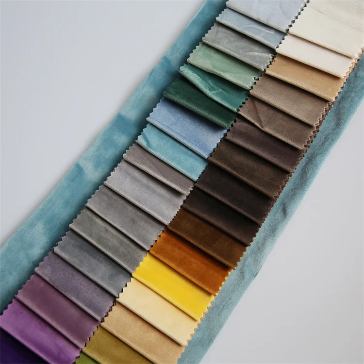 Holland Velvet Sofa fabric silk velvet fabric yard for sofa