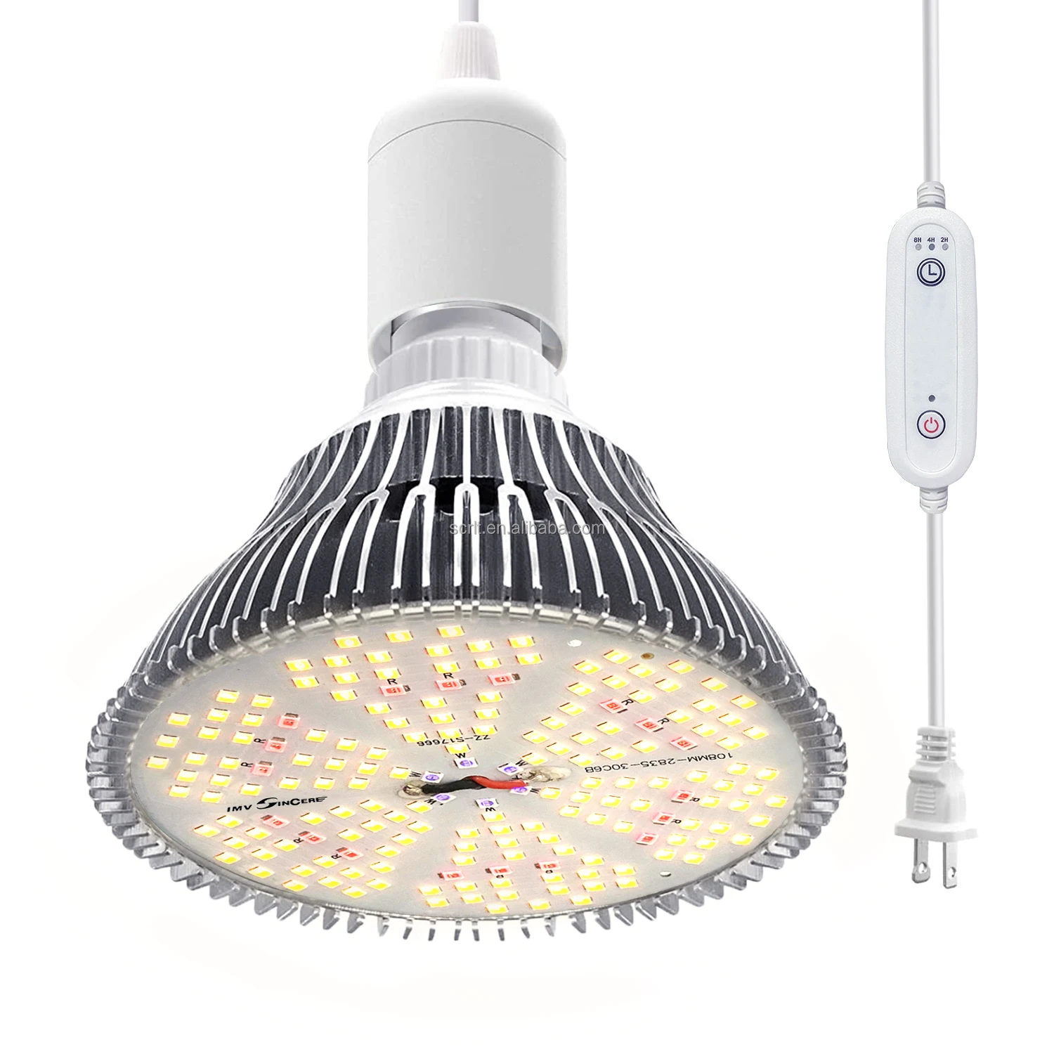 E27 Full Spectrum samsung Grow Light Hydroponics Grow 25W with UV Led Plant Light Bulb