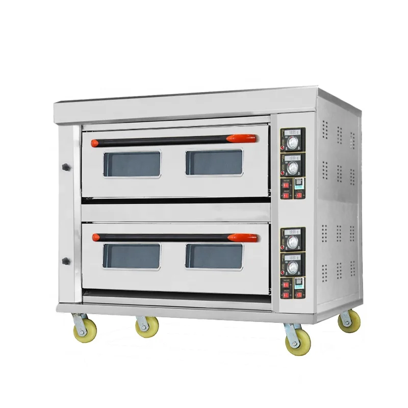 Guangzhou Stainless Steel Gas Commercial Pastry Bakery Bread Cake Pasta Ovens
