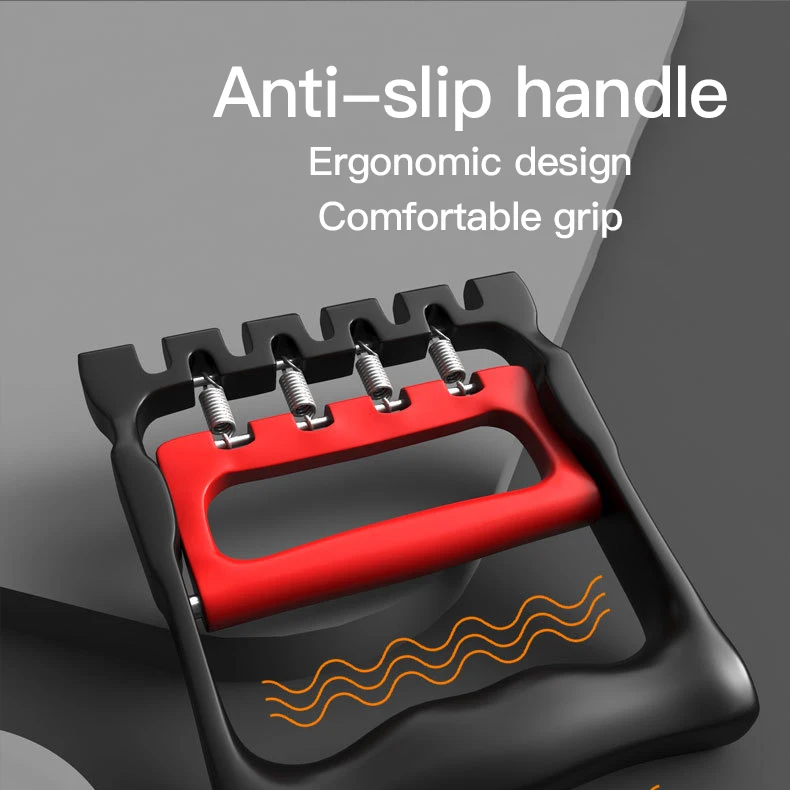 Portable Plastic Handle Five Springs Chest Expander Pull Exerciser With Hand Gripper Wrist Developer for Training Arms