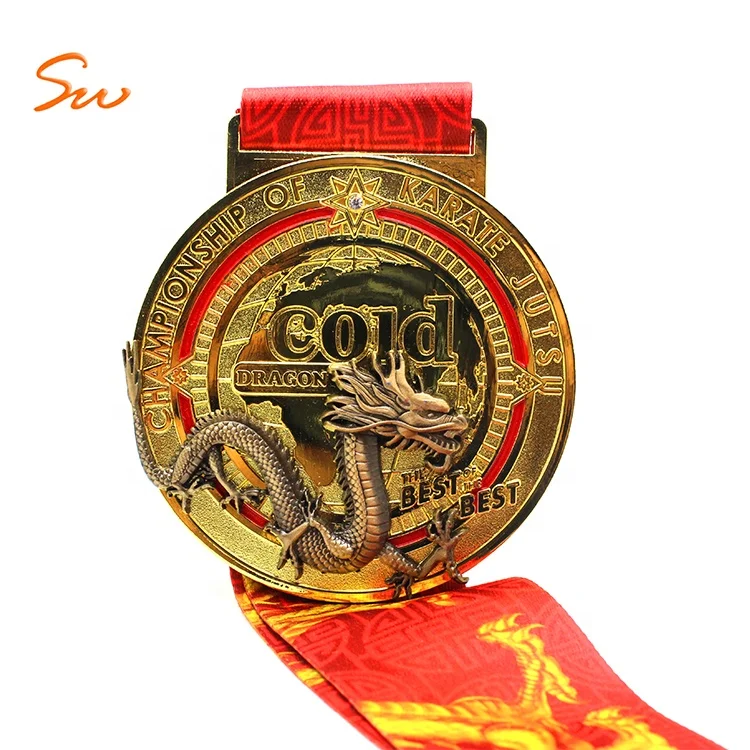 Медаль-медальон с 3D логотипом на заказ