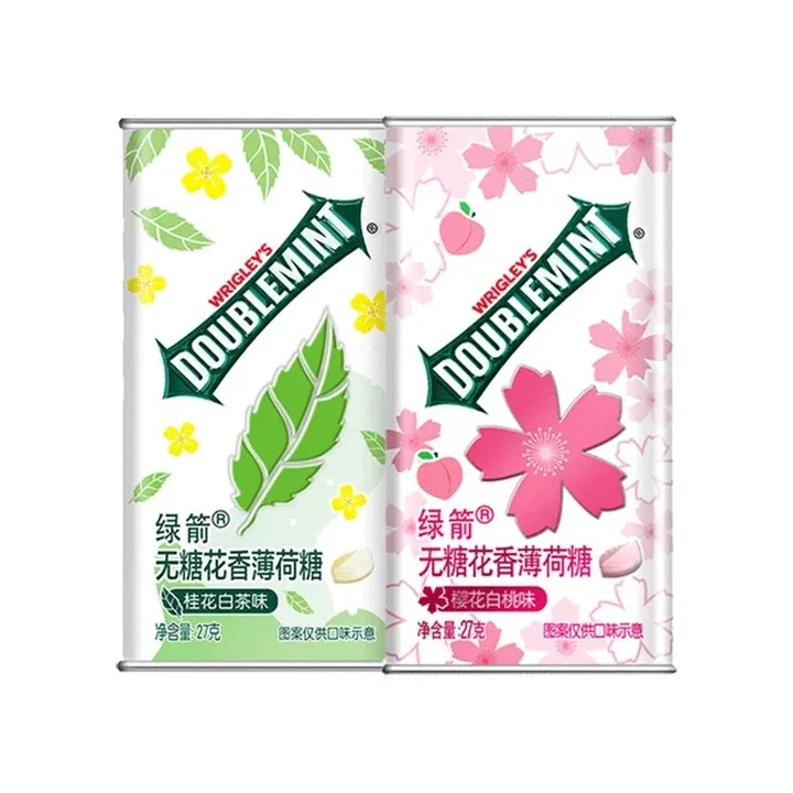 Chinese  Chewing Gum Sugar Free Chewing Gum 27g Floral Mints Mint Flavored Osmanthus White Tea Flavor