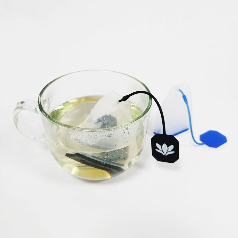 2024 Loose Leaf Teabag Silicone Tea Infuser Strainer Silicone Tea Infuser Dripper for Drinking Black Tea